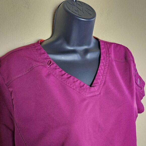 Dickies Berry Scrub Top - Picture 2 of 7